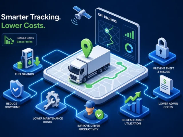 8 Ways how can gps tracking reduce my fleet operating costs